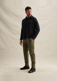 Thumbnail for PJA2608112 5281-Salute | Hemdjacke aus einer Baumwollmischung mit Brusttaschen