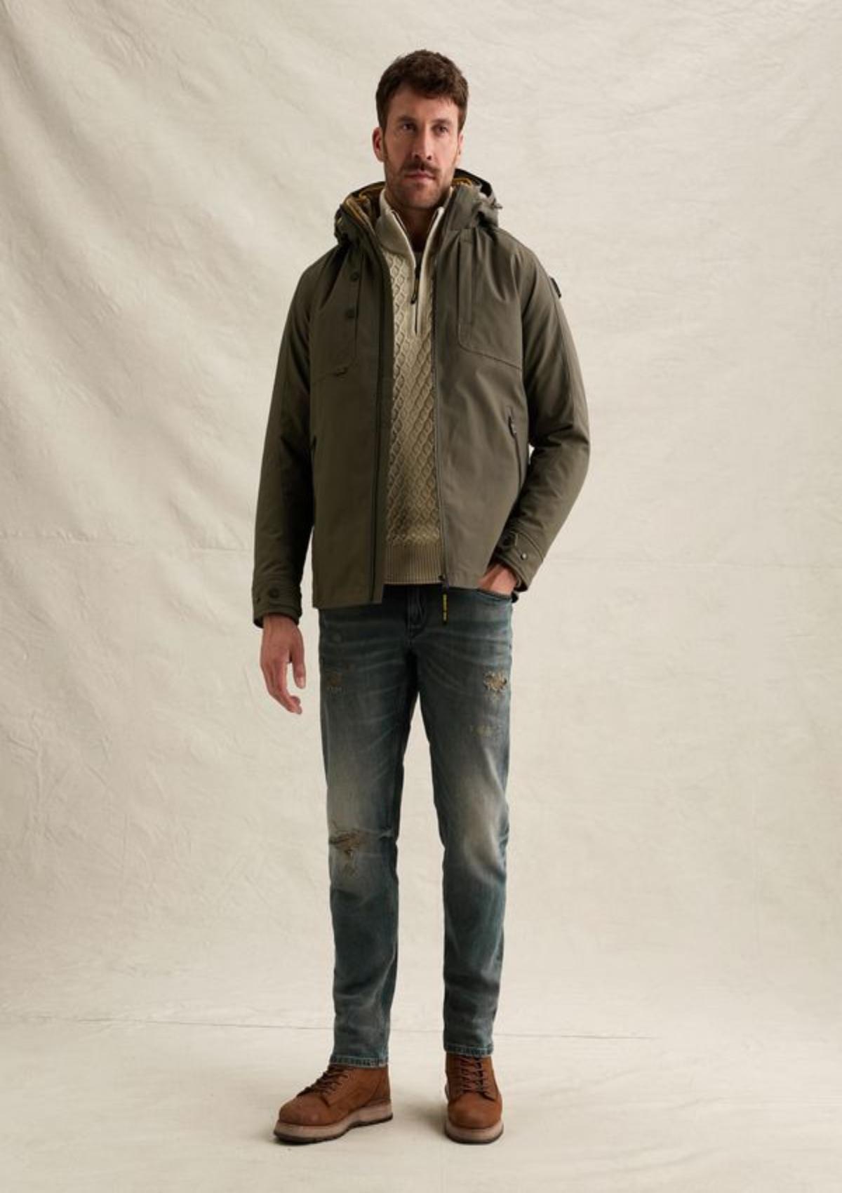 PJA2609155 8039-Beluga | Snowpack Jacke
