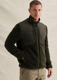 Thumbnail for PJH2609483 8039-Beluga | Sherpa-Hybridjacke mit Reißverschluss