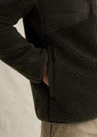 Thumbnail for PJH2609483 8039-Beluga | Sherpa-Hybridjacke mit Reißverschluss