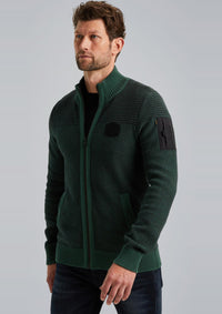 Thumbnail for PME Legend Strickjacken PKC2409356 6143 | Zip jacket cotton structure