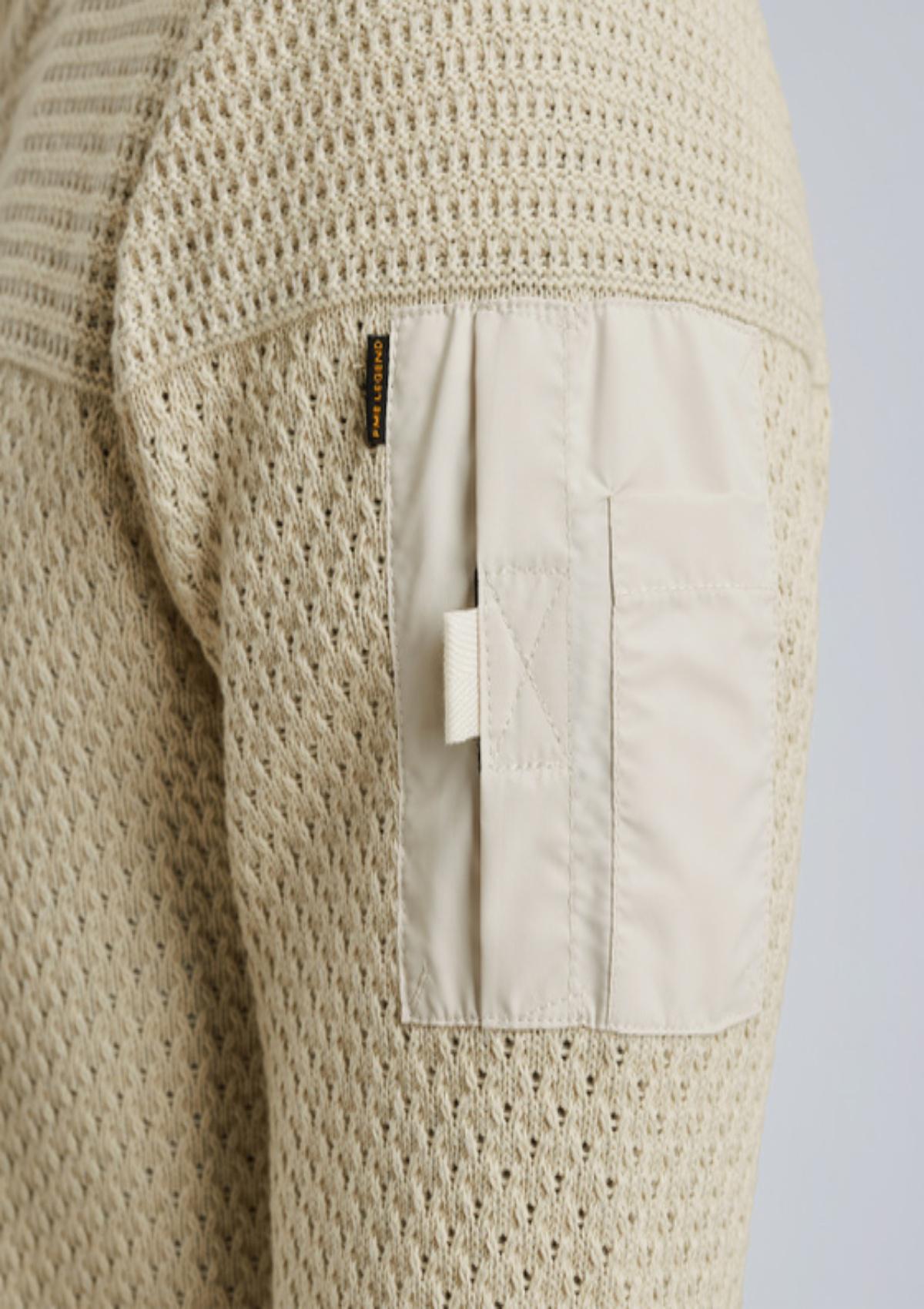 PKC2509356 7013 | Strickjacke mit Reißverschluss