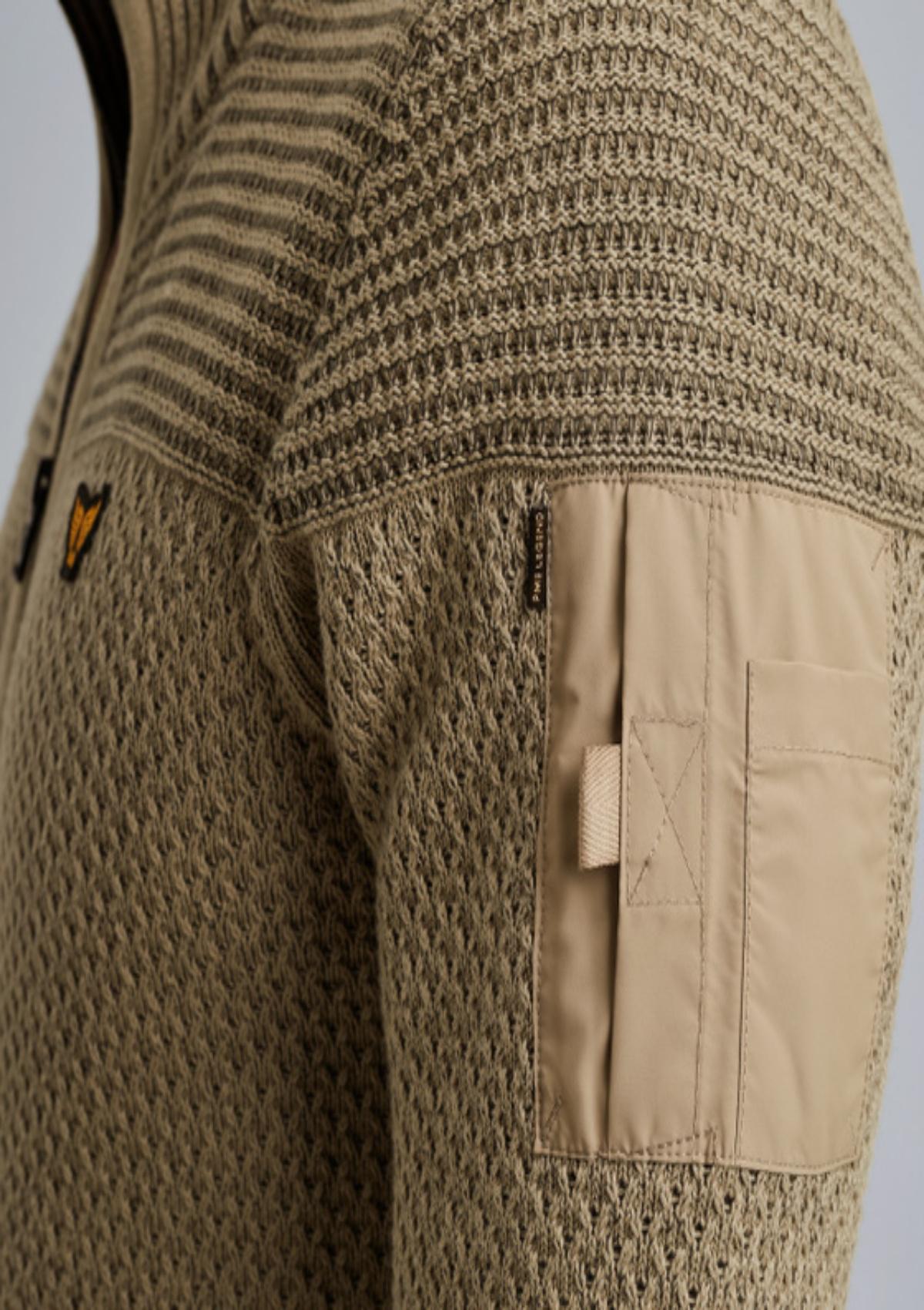 PKC2509356 8011 | Strickjacke mit Reißverschluss