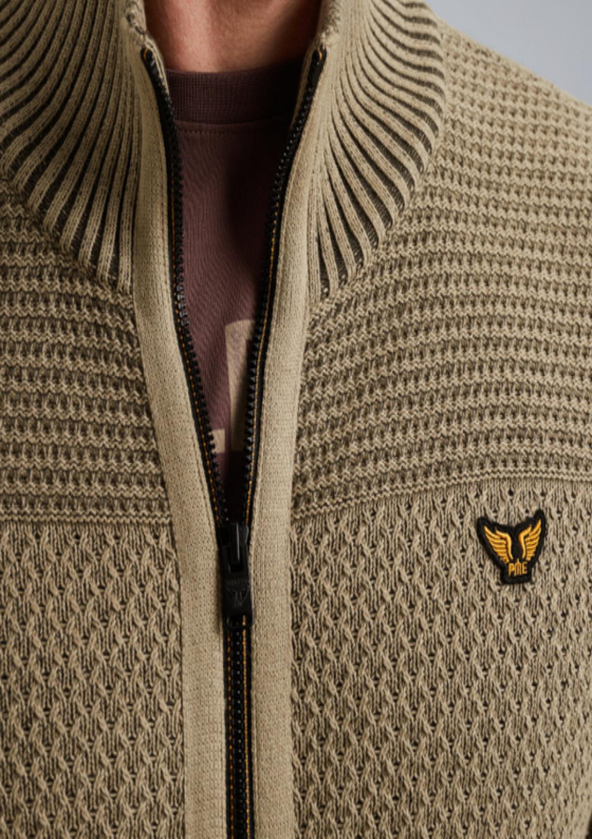 PKC2509356 8011 | Strickjacke mit Reißverschluss