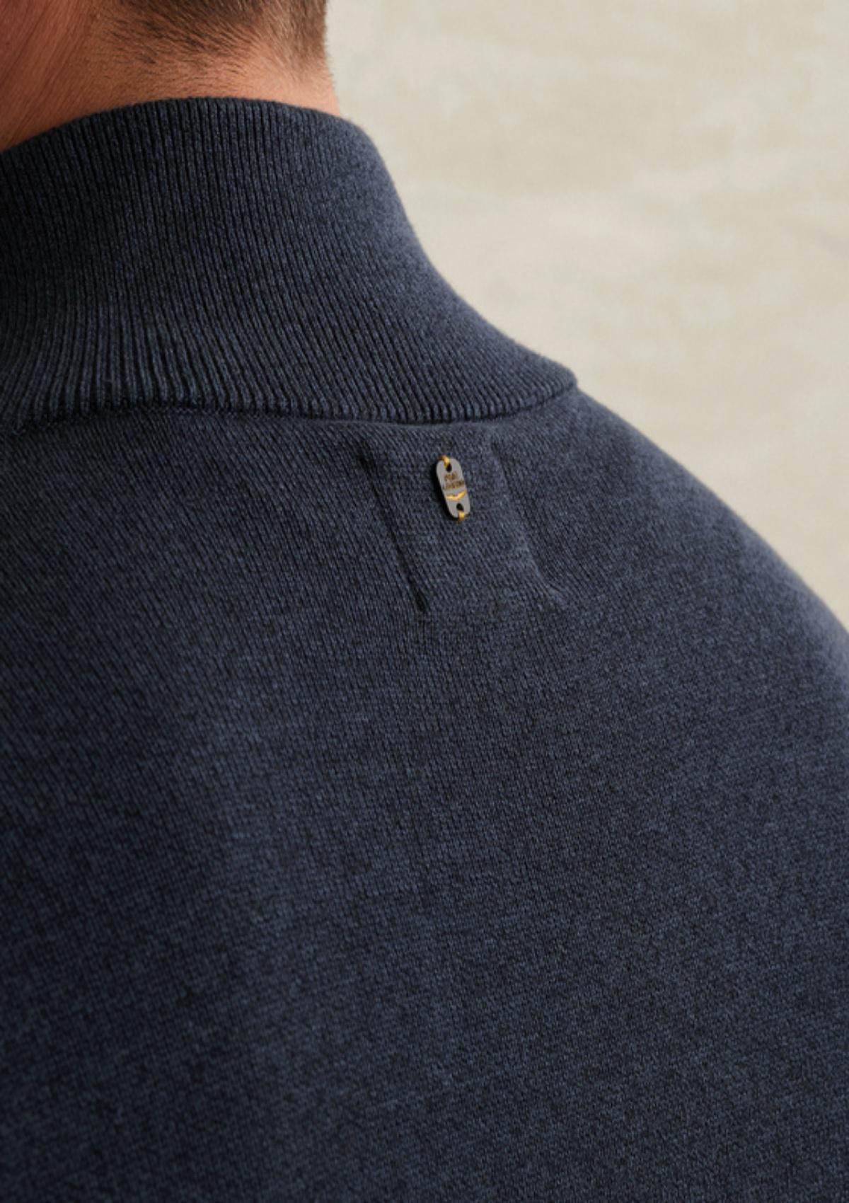 PKC2602356 5281 | Strickjacke mit Reißverschluss und Stehkragen