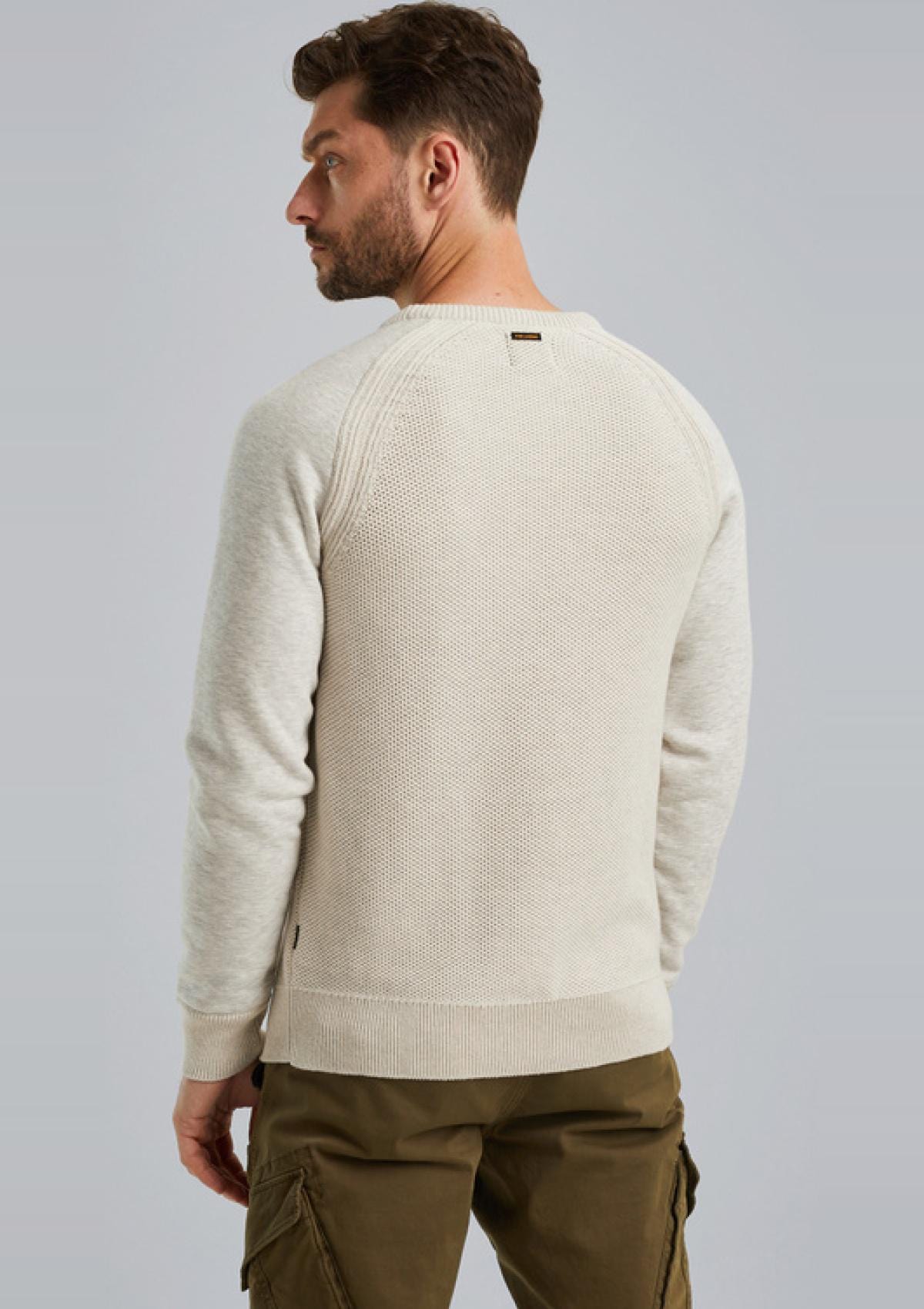 PME Legend Pullover PKW2409323 910 | Pullover in a material mix