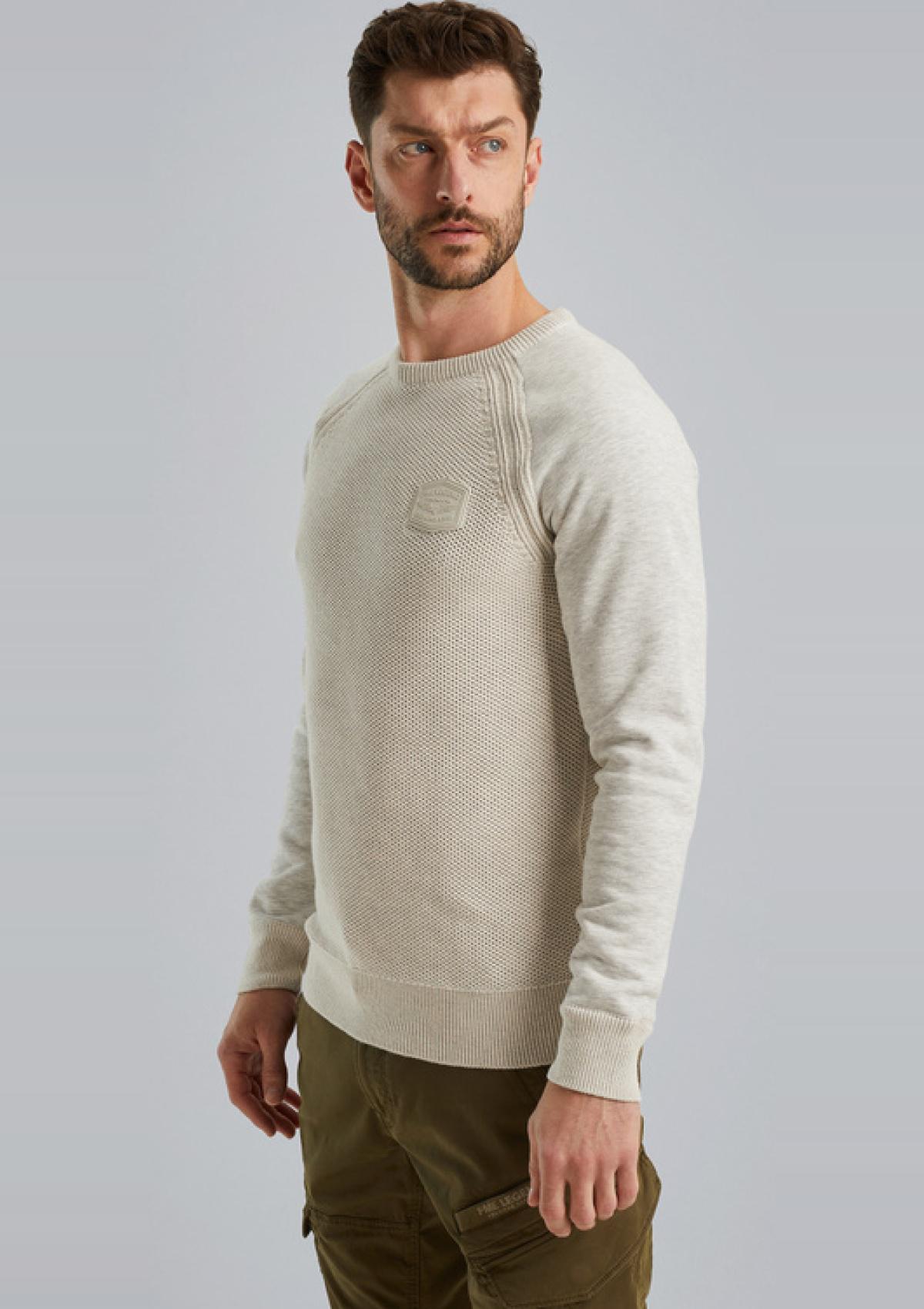 PME Legend Pullover PKW2409323 910 | Pullover in a material mix