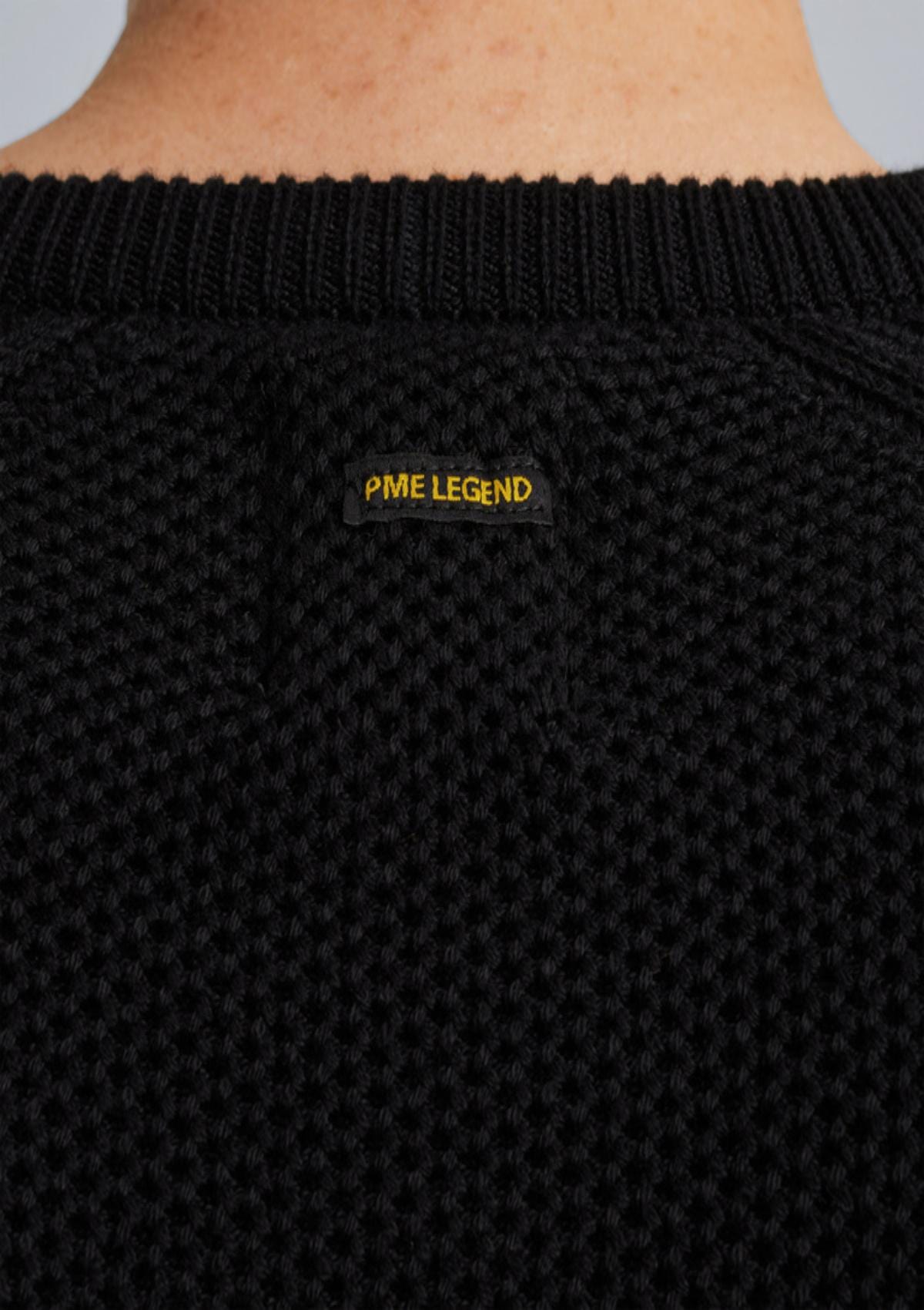 PME Legend Pullover PKW2409323 9139 | Pullover in a material mix