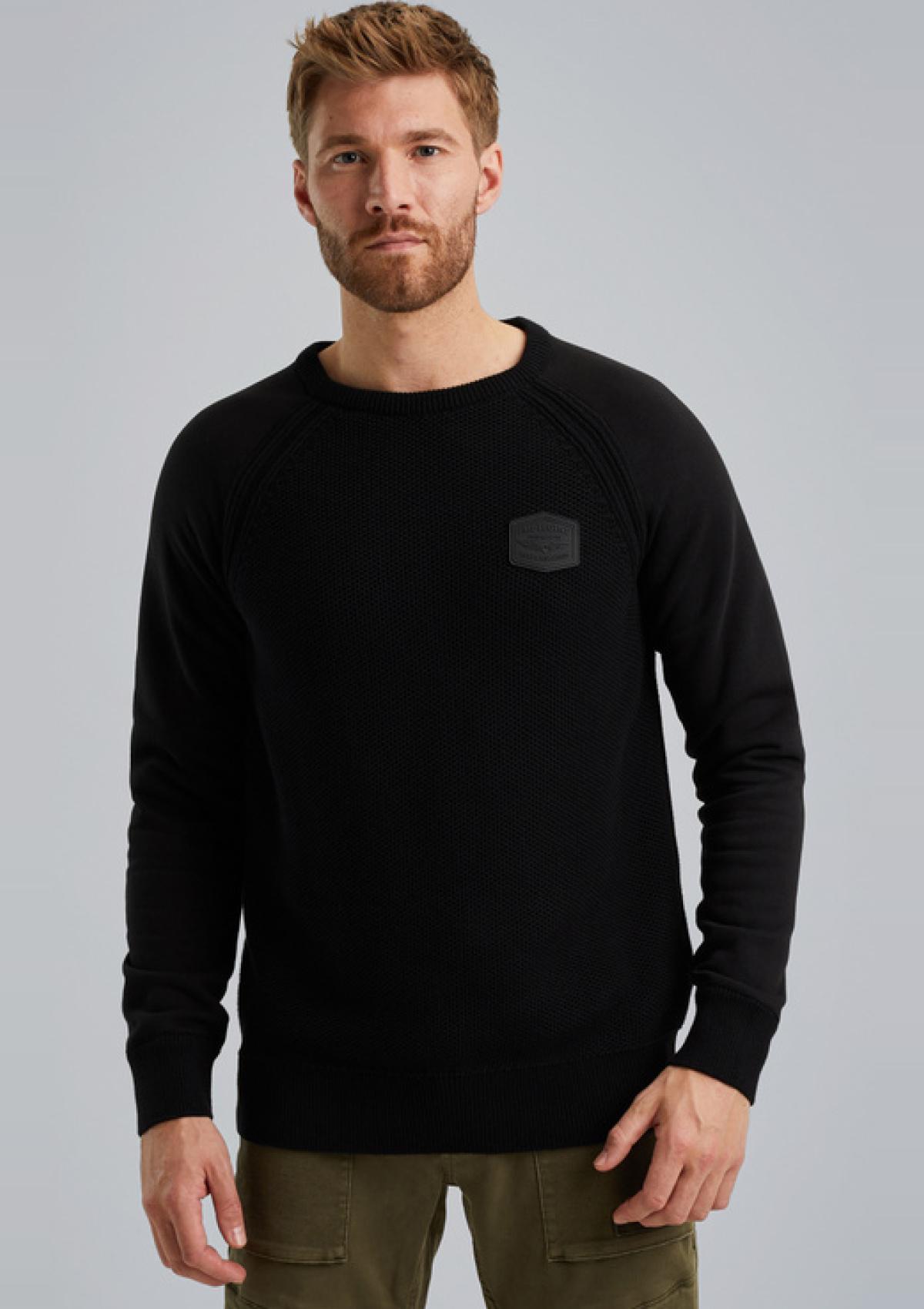 PME Legend Pullover PKW2409323 9139 | Pullover in a material mix