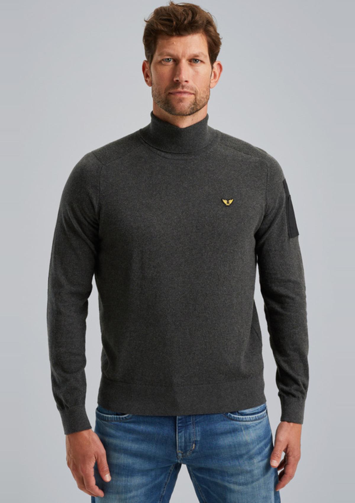 PME Legend Pullover PKW2410307 996 | Pullover mit Stehkragen