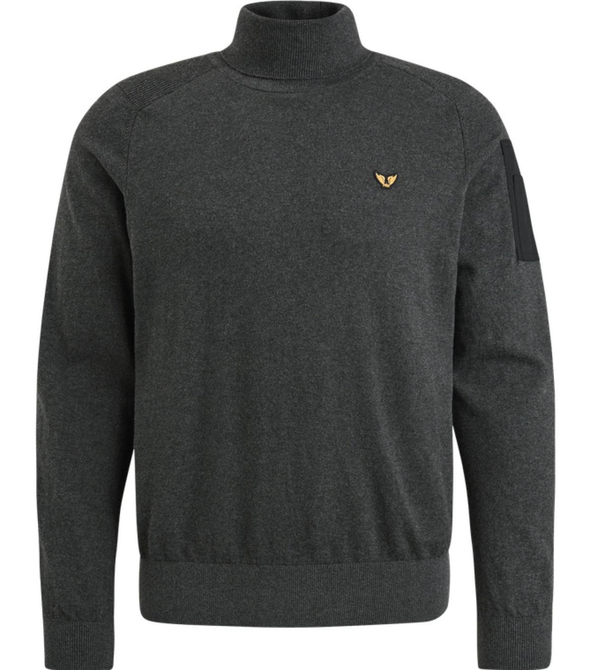 PME Legend Pullover PKW2410307 996 | Pullover mit Stehkragen