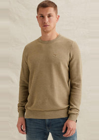 Thumbnail for PKW2602324 6405 | Pullover aus Baumwolle/Modal mit Rippkragen