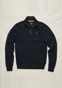 Thumbnail for PKW2602328 5281 | Pullover aus Baumwolle/Modal mit halbem Reißverschluss