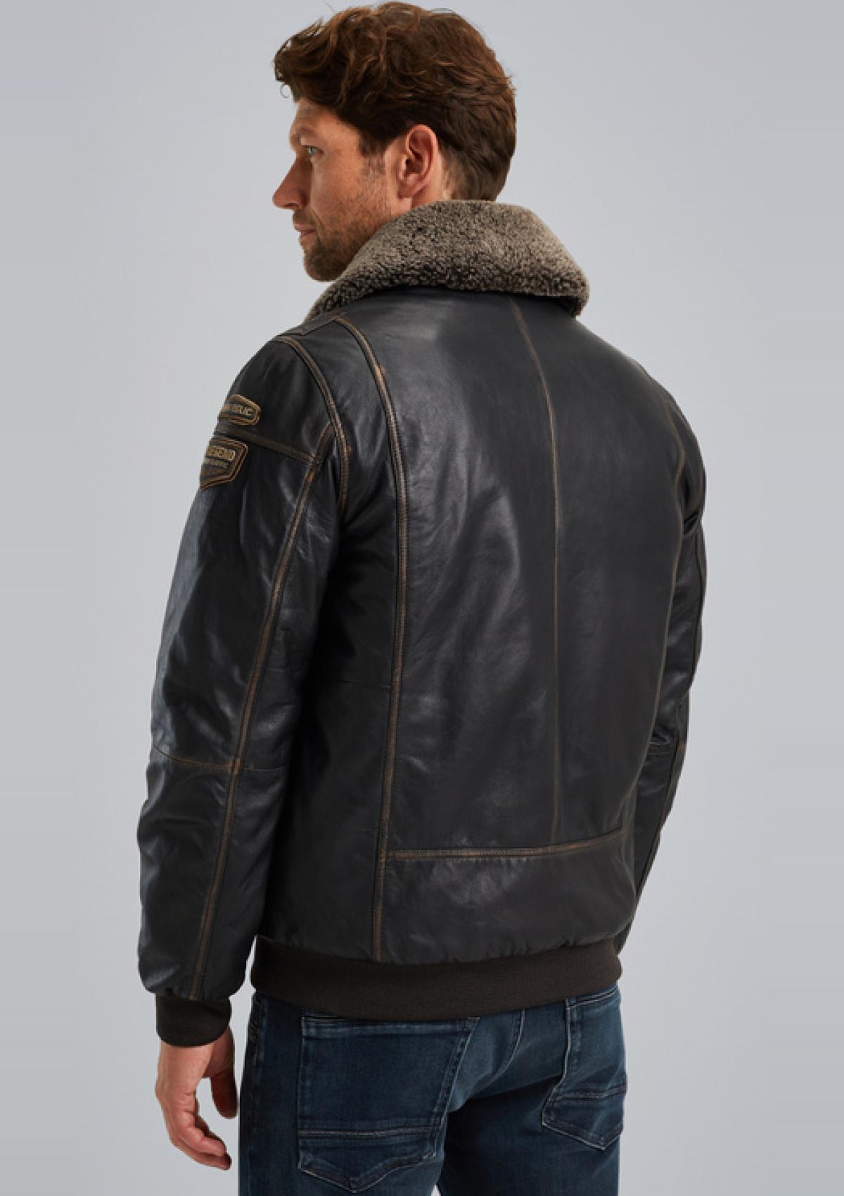 PME Legend Jacken PLJ2409701 771 | Veste en cuir Snowprop