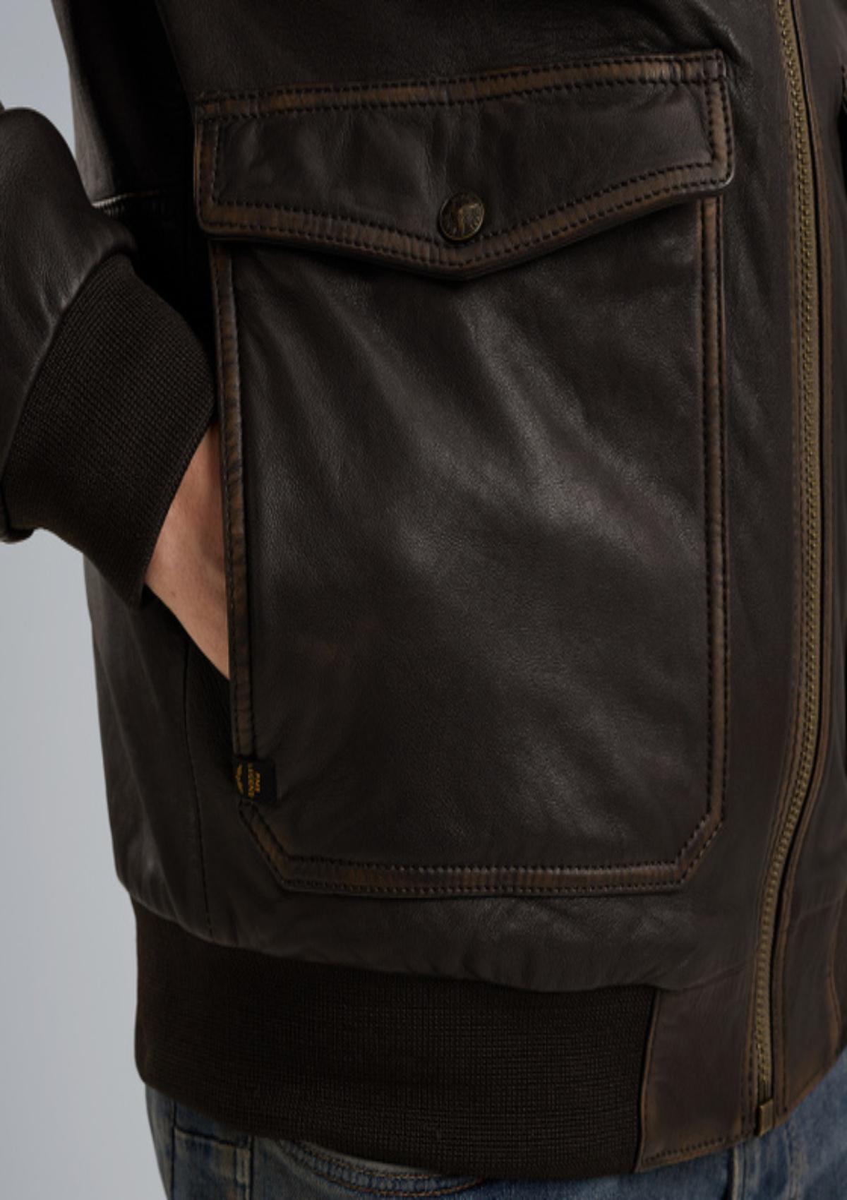 PLJ2509703 9127 | Snowprop Lederjacke