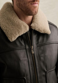 Thumbnail for PLJ650001 999-Black | Auckland Lederjacke