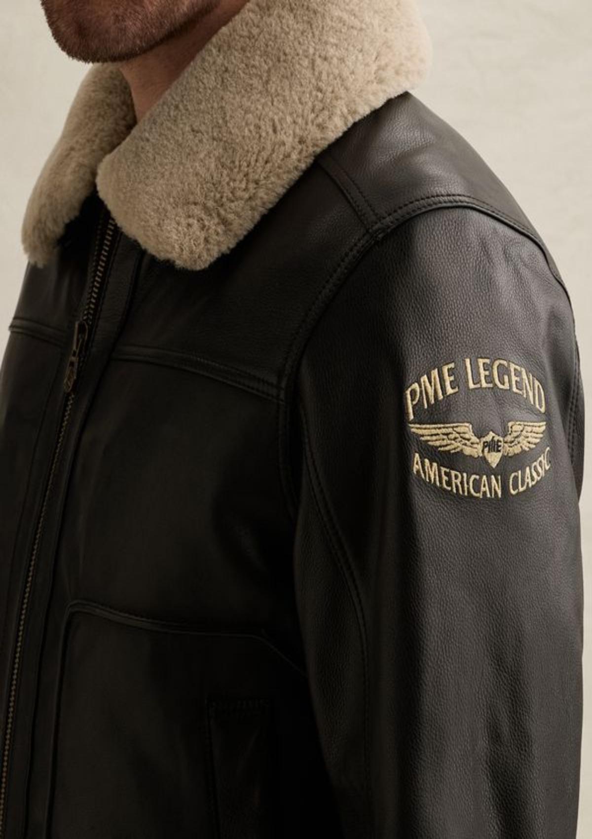 PLJ650001 999-Black | Auckland Lederjacke