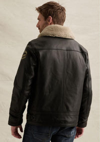 Thumbnail for PLJ650001 999-Black | Auckland Lederjacke