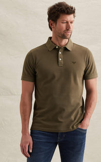Thumbnail for PPSS2602840 6415 | Poloshirt mit Rippkragen