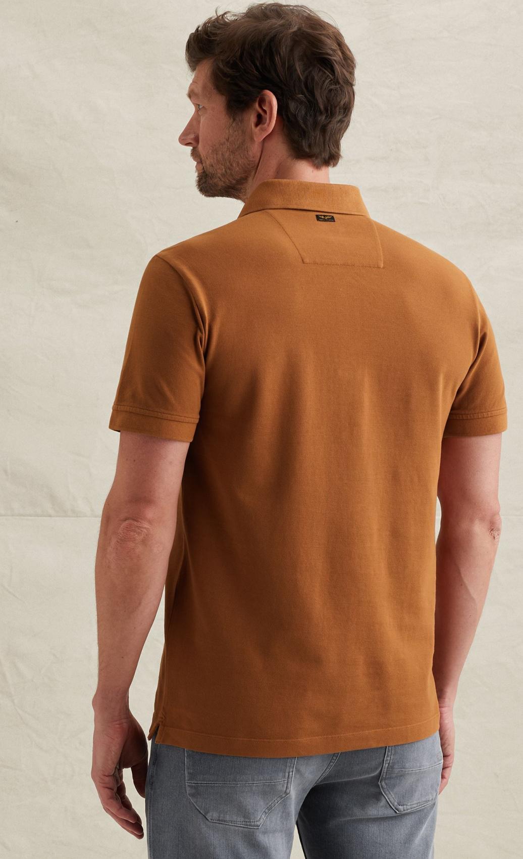 PPSS2602840 8127 | Poloshirt mit Rippkragen
