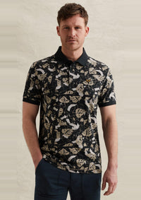Thumbnail for PPSS2604879 5282 | Poloshirt mit Allover-Print und Tailwing-Logo