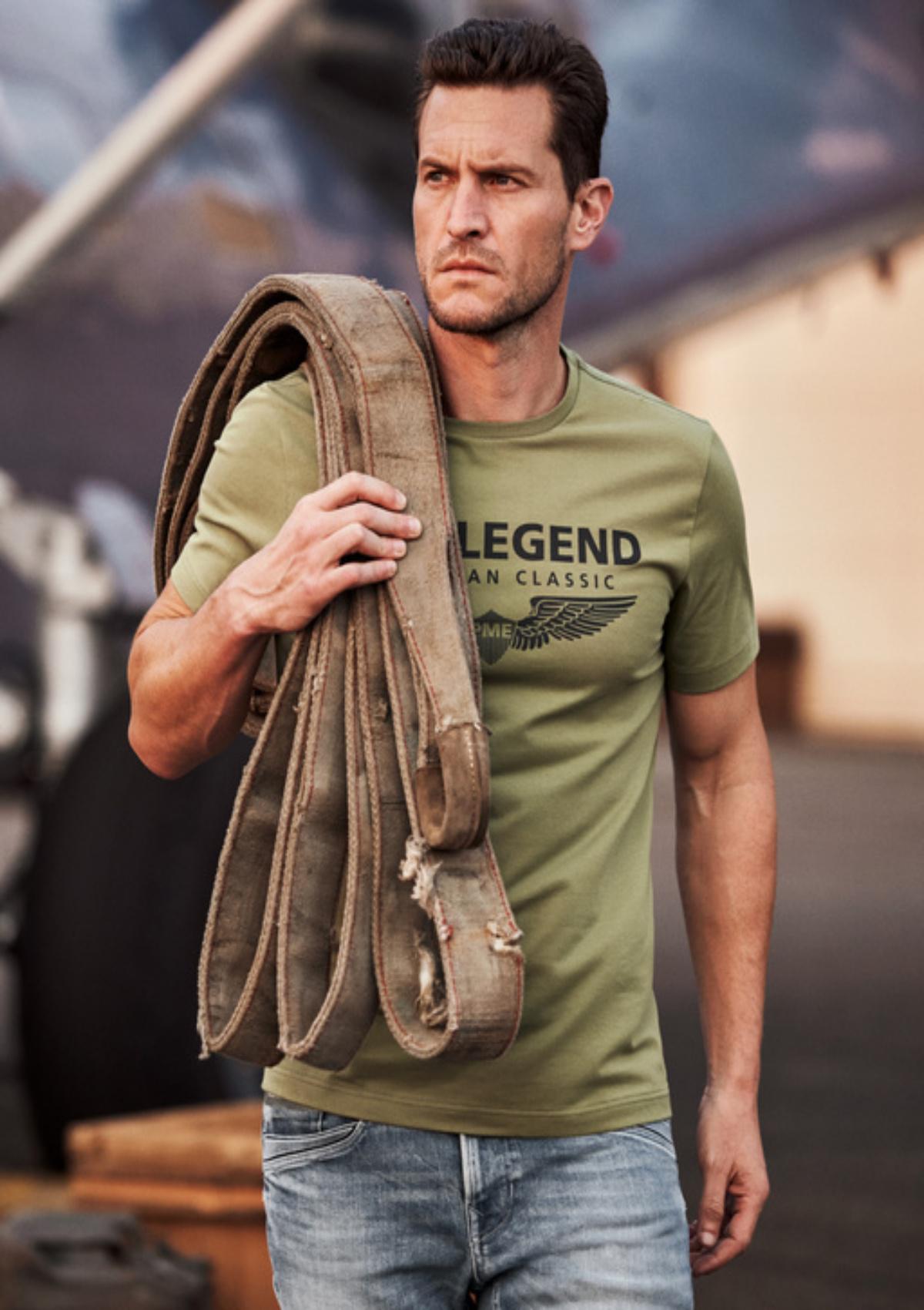 PPSS2604879 7001 | Poloshirt mit Allover-Print und Tailwing-Logo