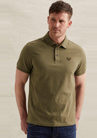 Thumbnail for PPSS2605860 6389 | Poloshirt aus Jersey mit Allover-Jacquardmuster