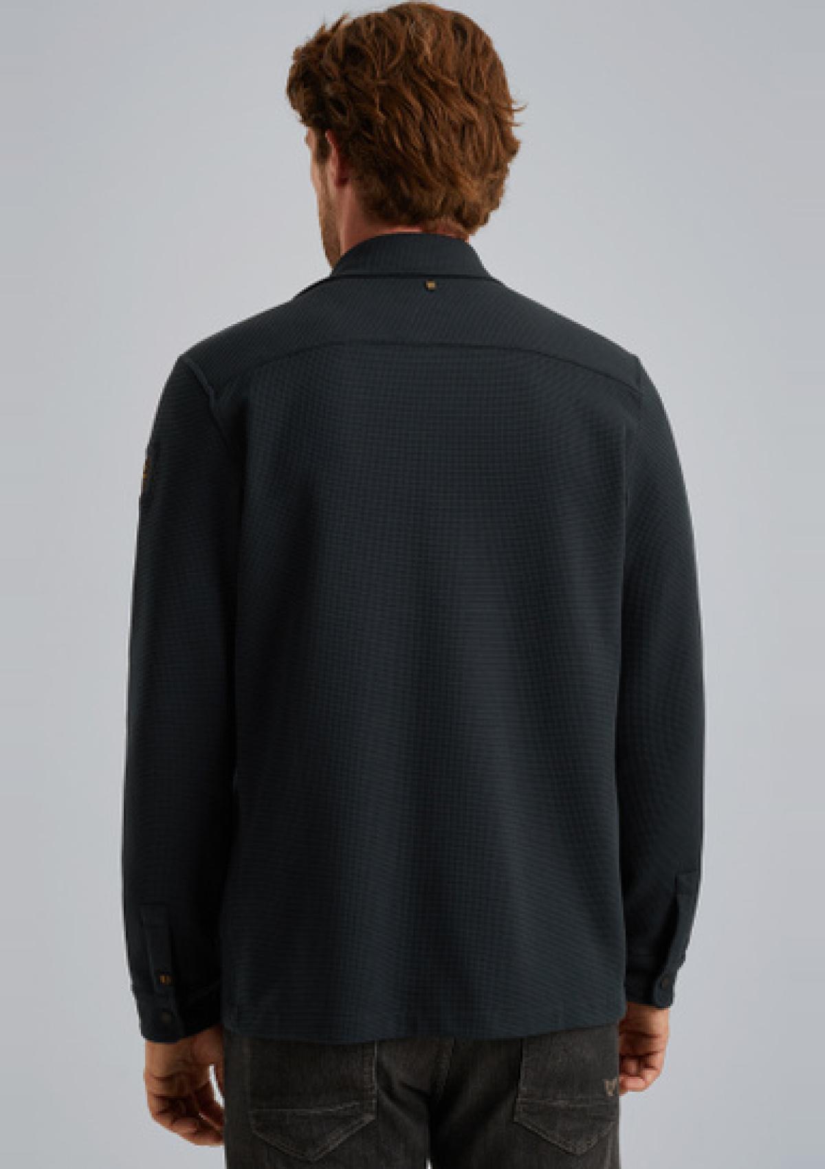PSI2511246 5282 | Hemdjacke mit Waffelstruktur