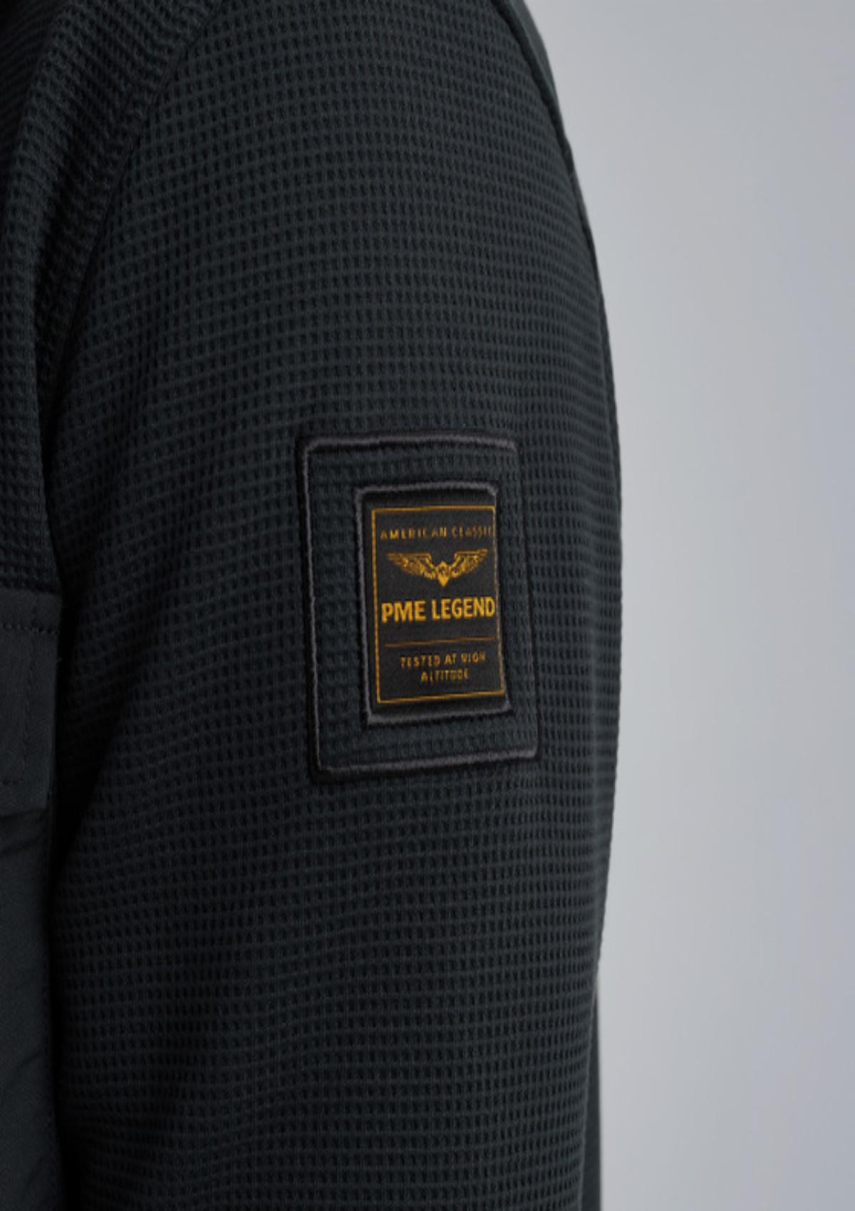 PSI2511246 5282 | Hemdjacke mit Waffelstruktur