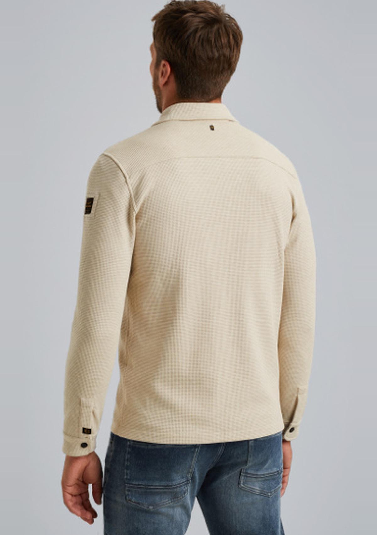 PSI2511246 7013 | Hemdjacke mit Waffelstruktur