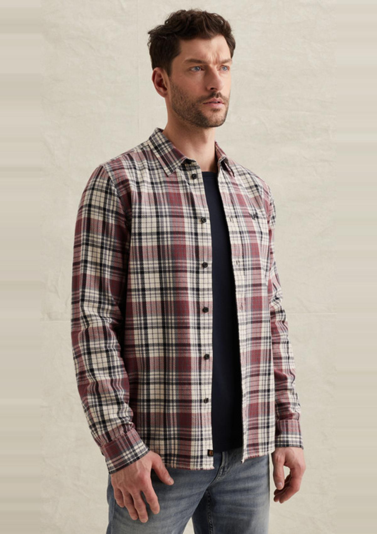 PSI2602210 4085 | Hemd mit Allover-Karomuster