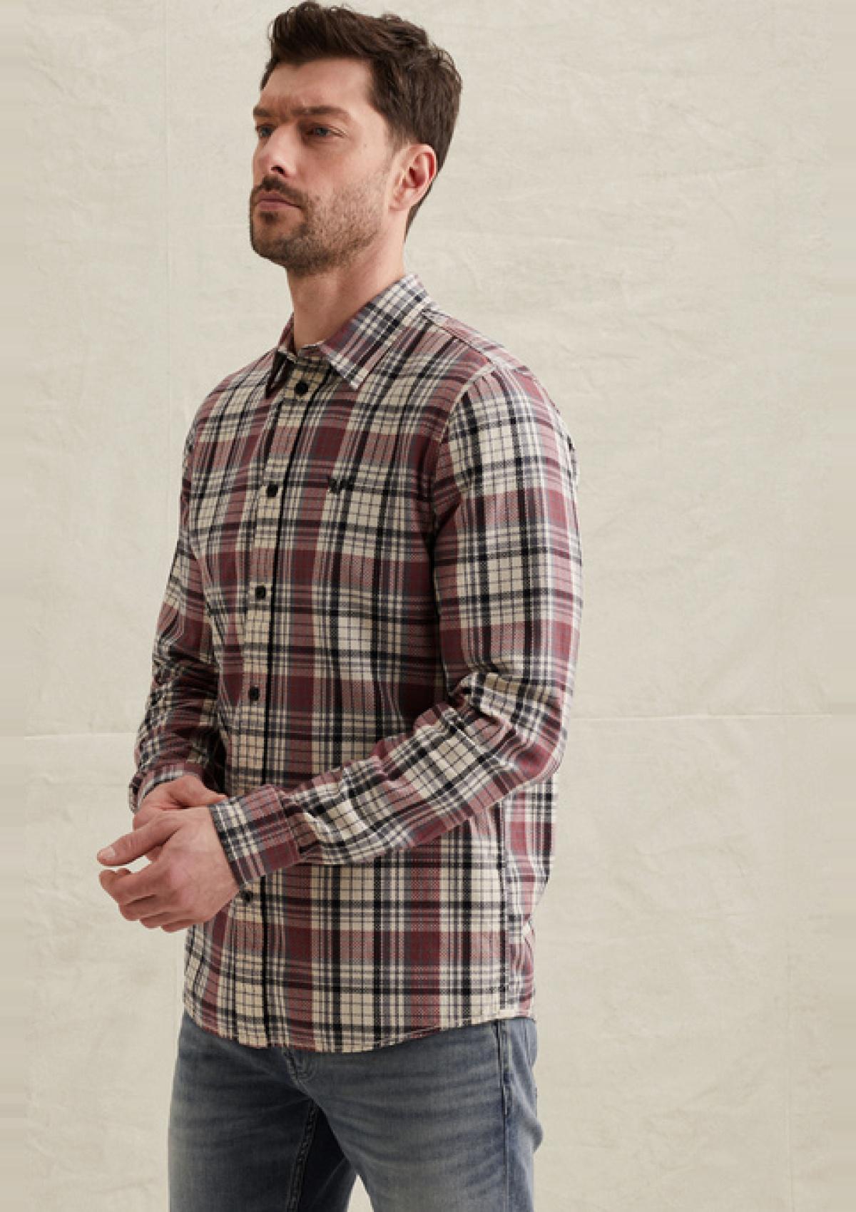 PSI2602210 4085 | Hemd mit Allover-Karomuster