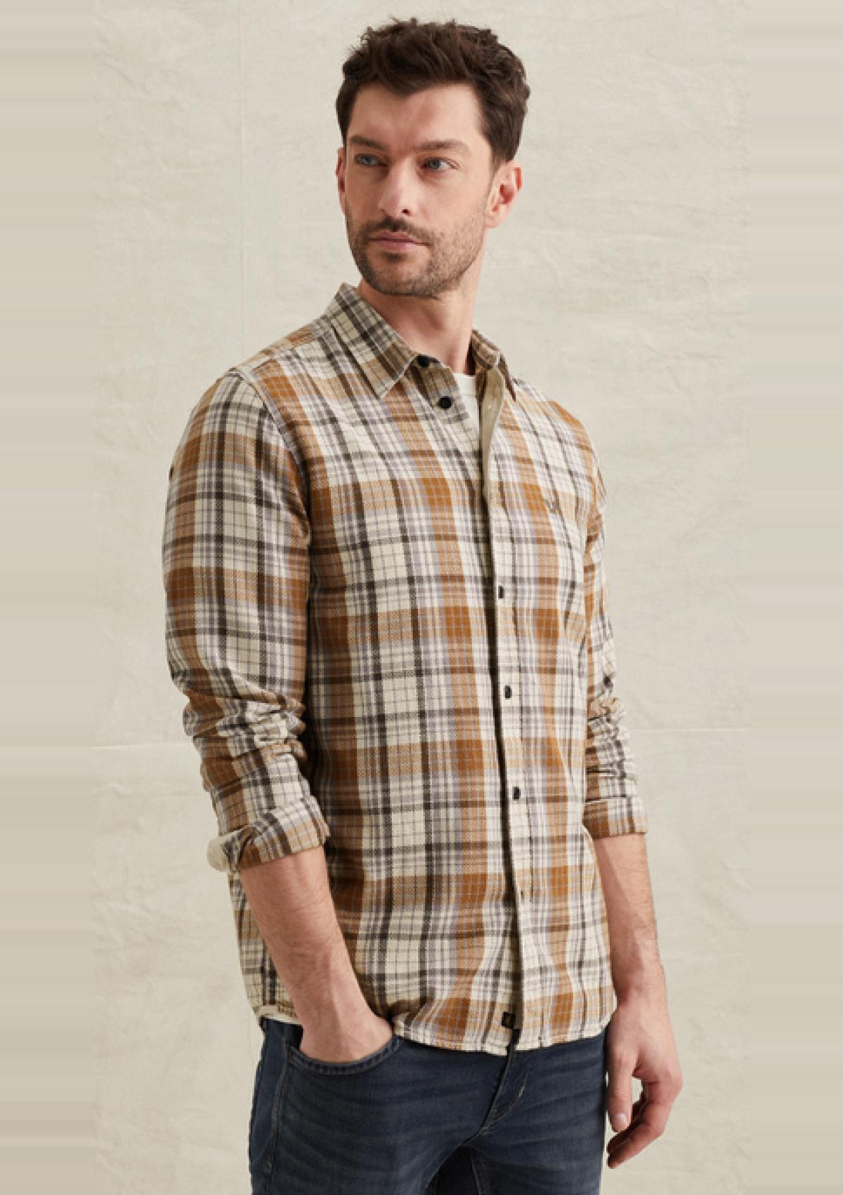 PSI2602210 8127 | Hemd mit Allover-Karomuster