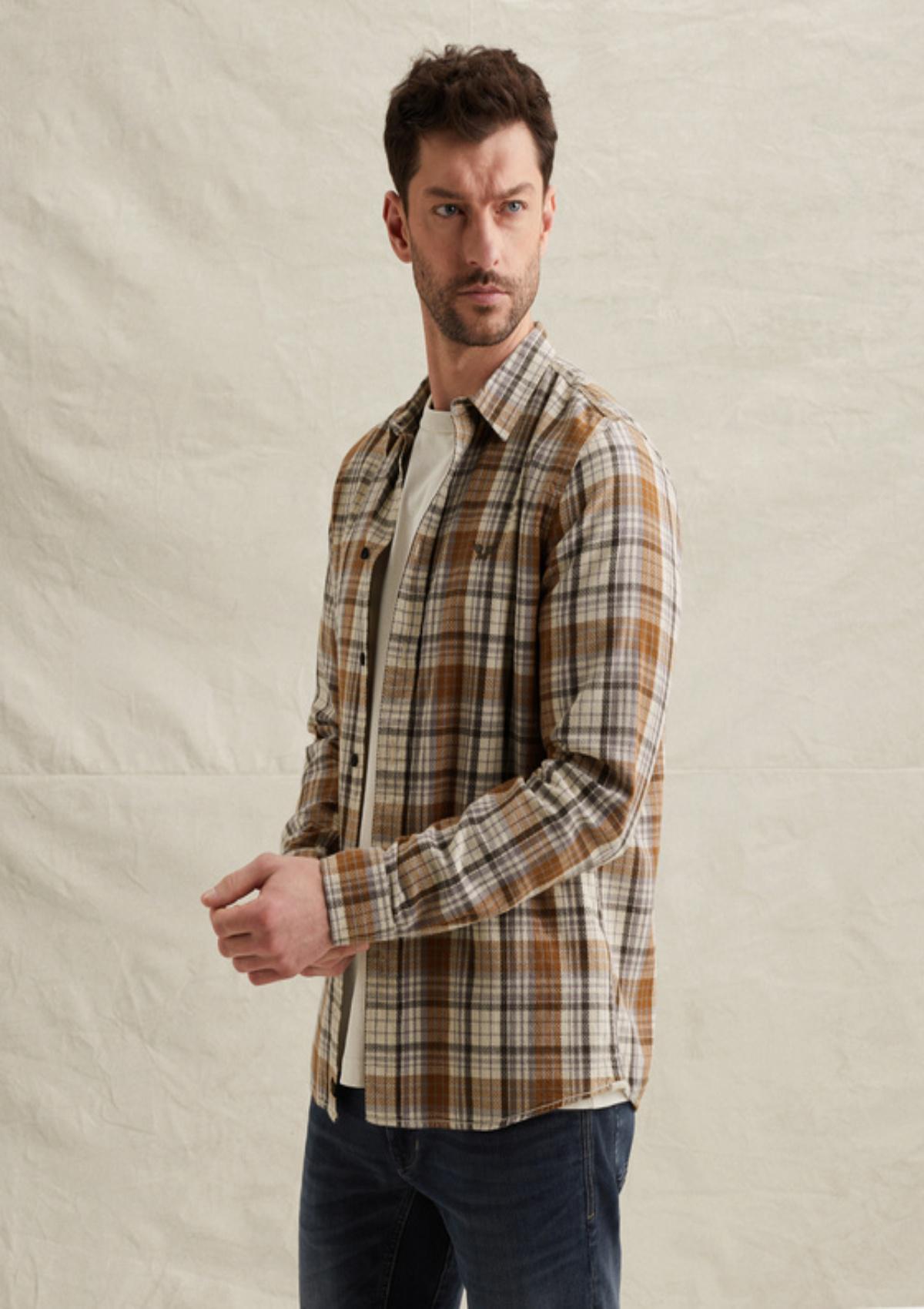 PSI2602210 8127 | Hemd mit Allover-Karomuster