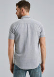 PME Legend Hemden PSIS2404211 6415 | Short Sleeve Shirt Ctn Linen 2tone