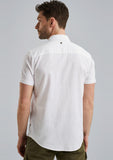 PME Legend Hemden PSIS2404211 7003 | Short Sleeve Shirt Ctn Linen 2tone
