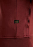 PME Legend Sweatshirts PSW2402402 8256 | Sweatjacke aus Interlock-Sweatstoff