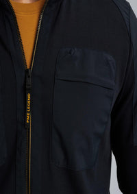 Thumbnail for PME Legend Sweatshirts PSW2406413 5281 | Hybridjacke aus einer Materialmischung