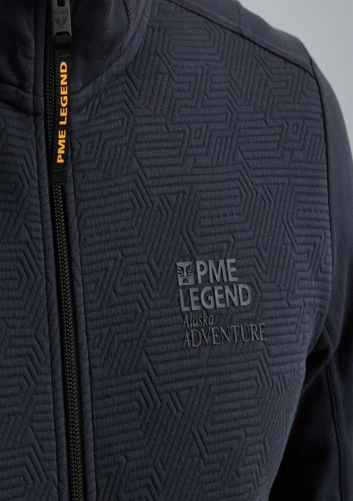 PME Legend Sweatshirts PSW2408424 5281 | Sweatjacke mit Reißverschluss