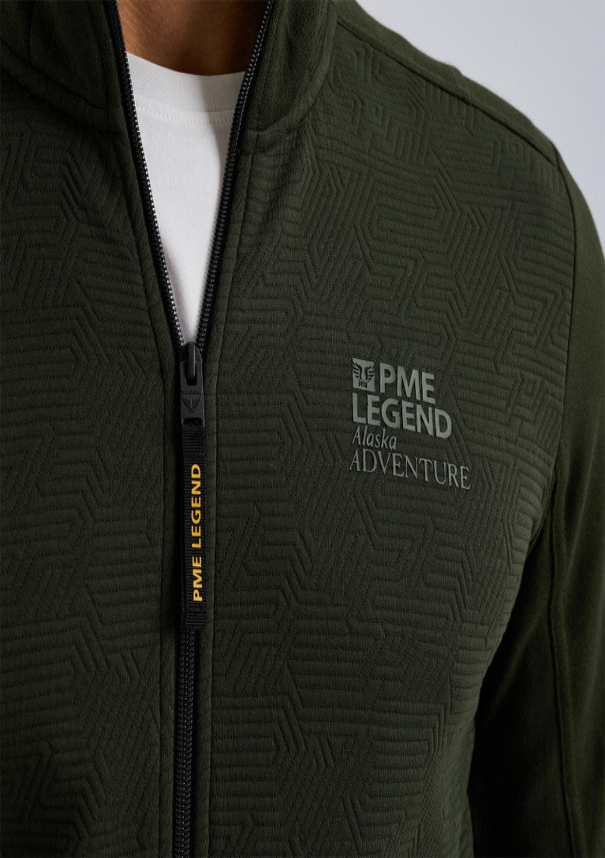 PME Legend Sweatshirts PSW2408424 6154 |  | Sweatjacke mit Reißverschluss