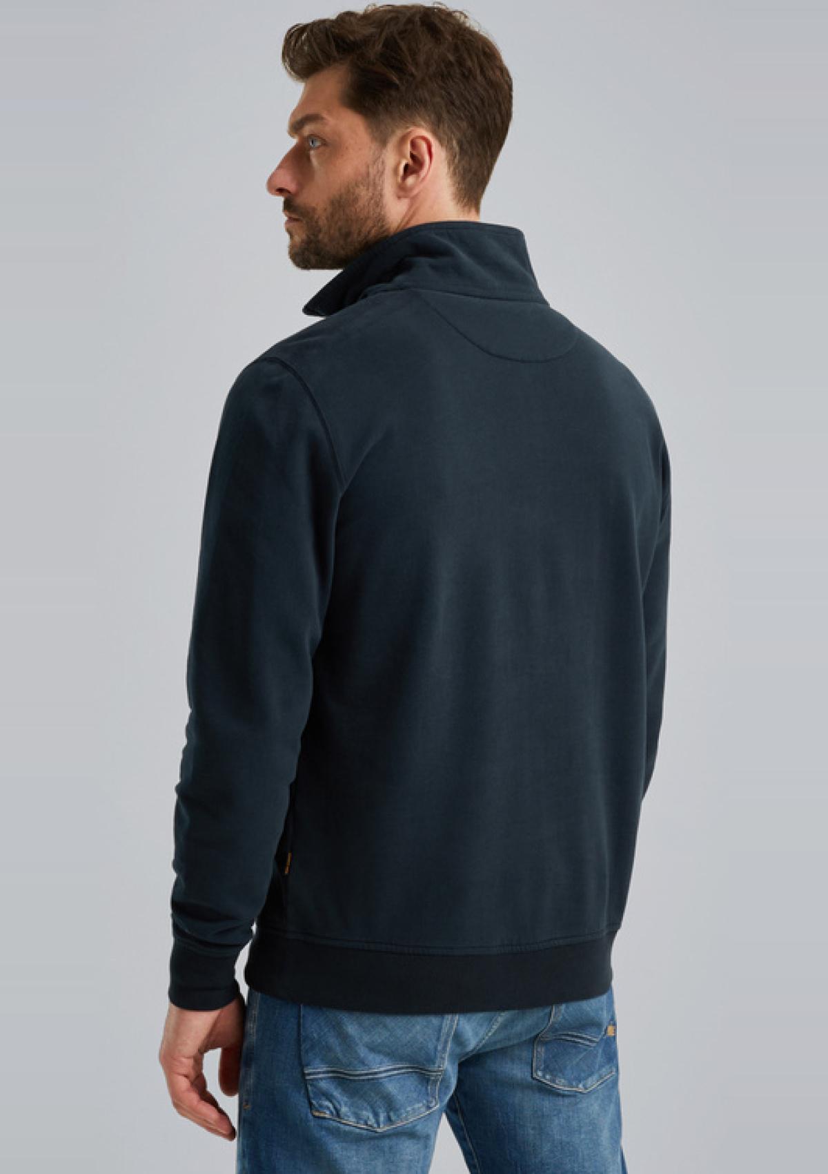 PSW2411483 5281 | Sweatshirt mit halbem Reißverschluss