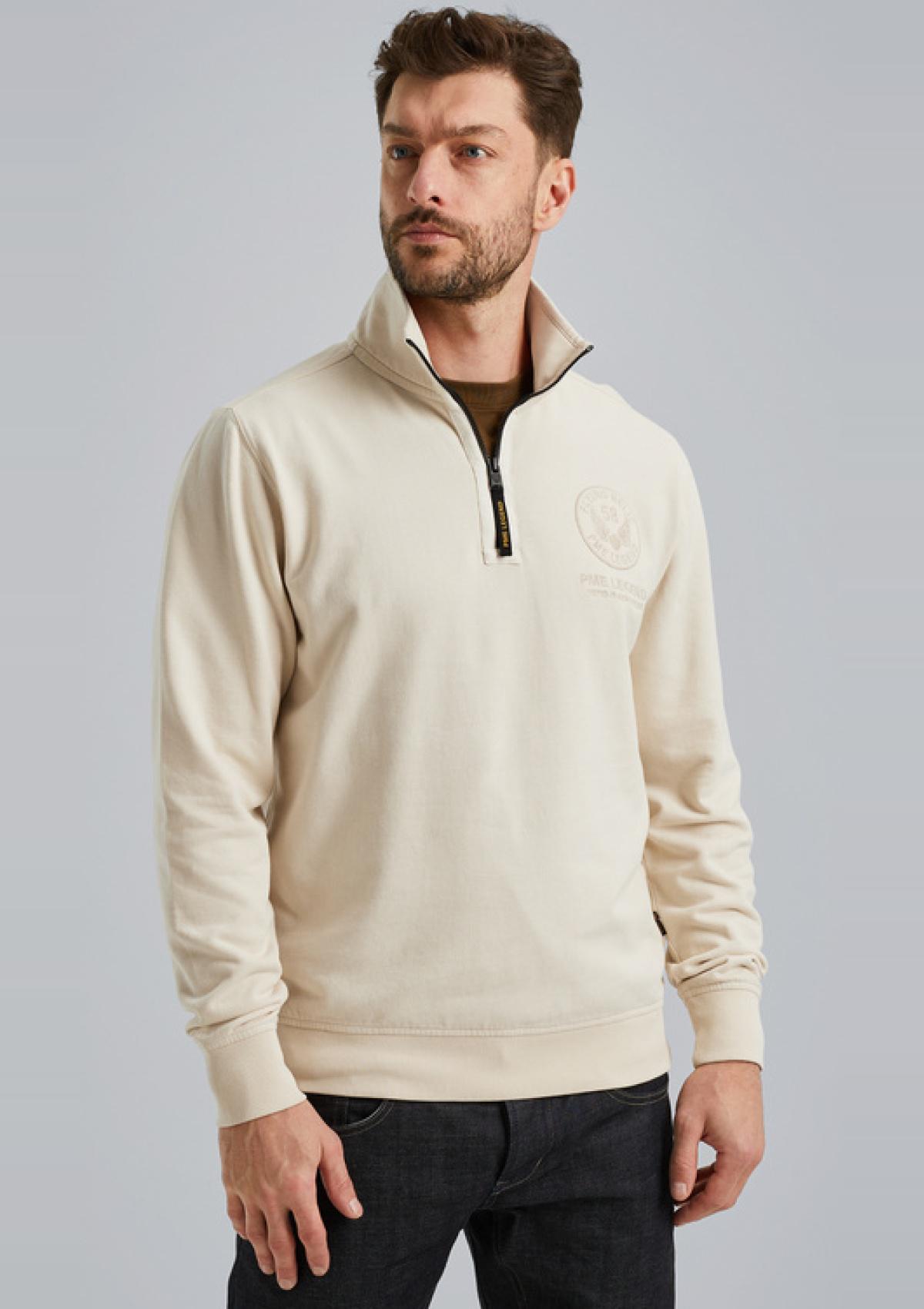 PSW2411483 7011 | Sweatshirt mit halbem Reißverschluss