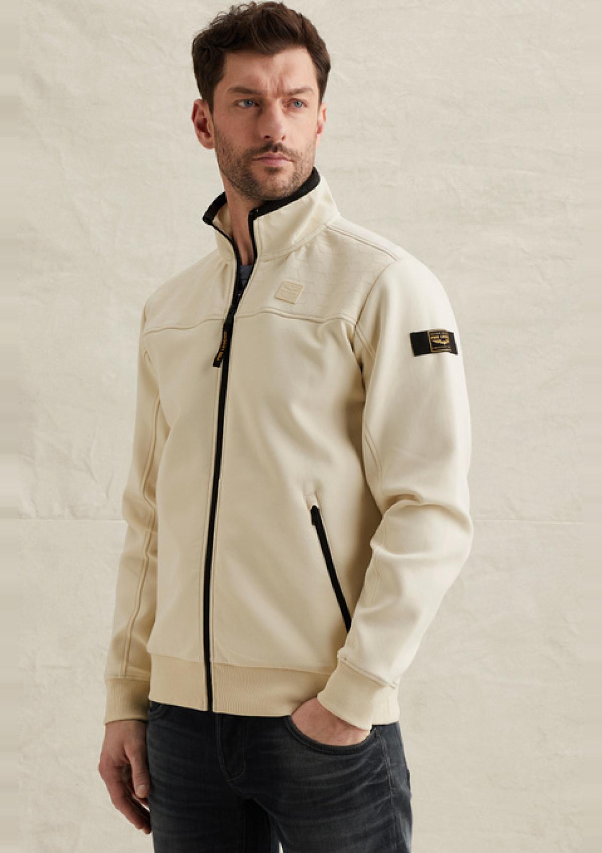 PSW2602476 7013 | Sweatjacke mit Stehkragen und Reißverschluss