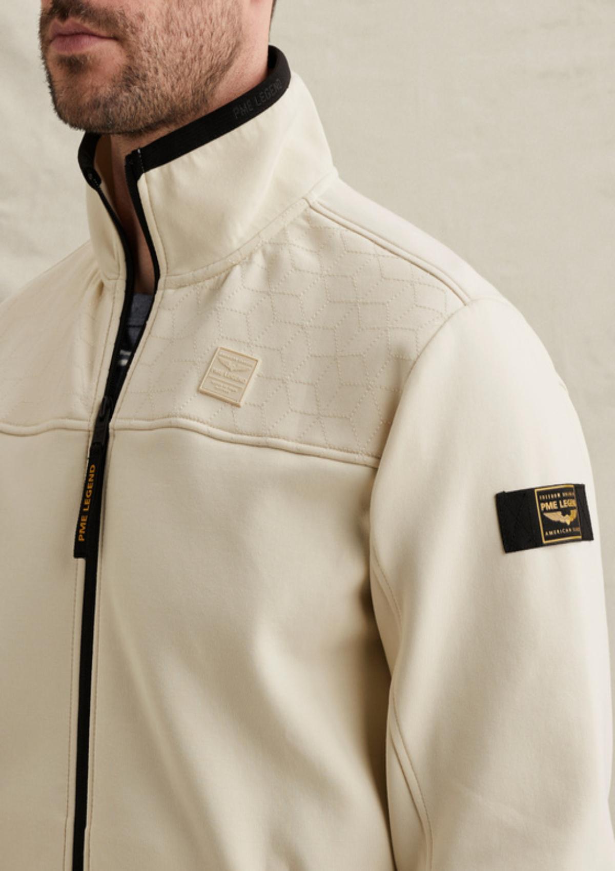 PSW2602476 7013 | Sweatjacke mit Stehkragen und Reißverschluss