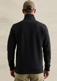 Thumbnail for PSW2608436 5281-Salute | Sweatshirt mit Jacquardmuster und Flight-Pocket