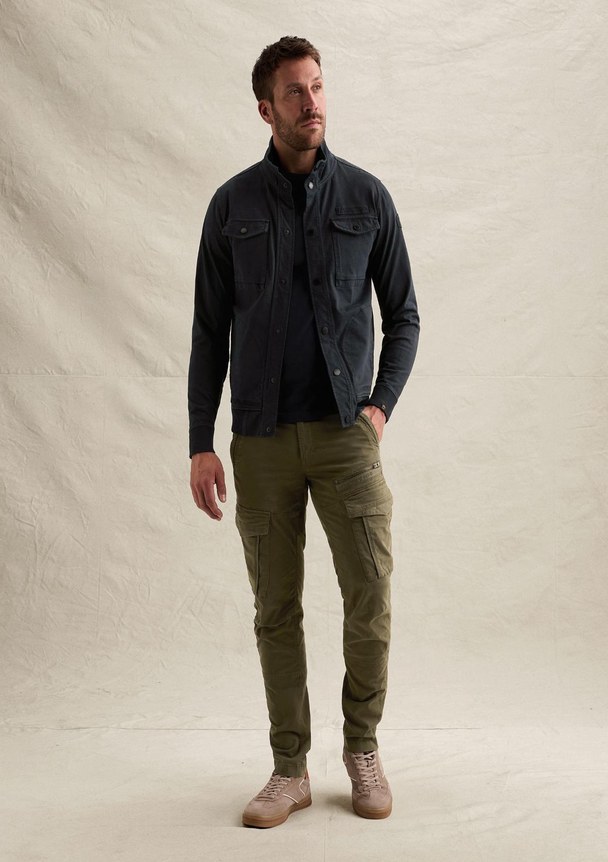 PSW2608479 5281-Salute | Cargo-Sweatjacke mit Reißverschluss