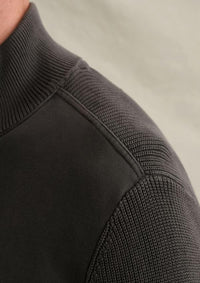Thumbnail for PSW2610325 9140-Obsidian | Sweatjacke mit Reißverschluss und Stehkragen