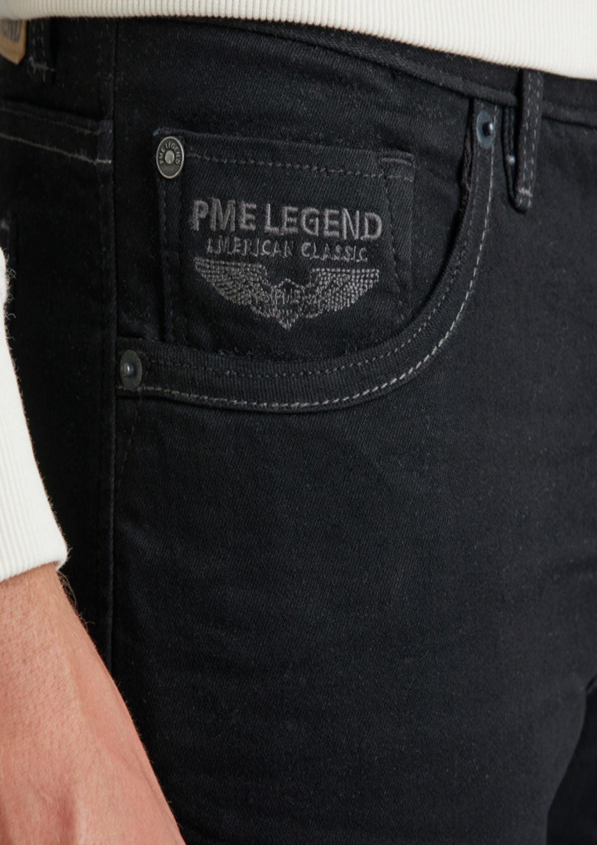 PME Legend Jeans PTR121-BLC BLC | Navigator Slim Fit Hose