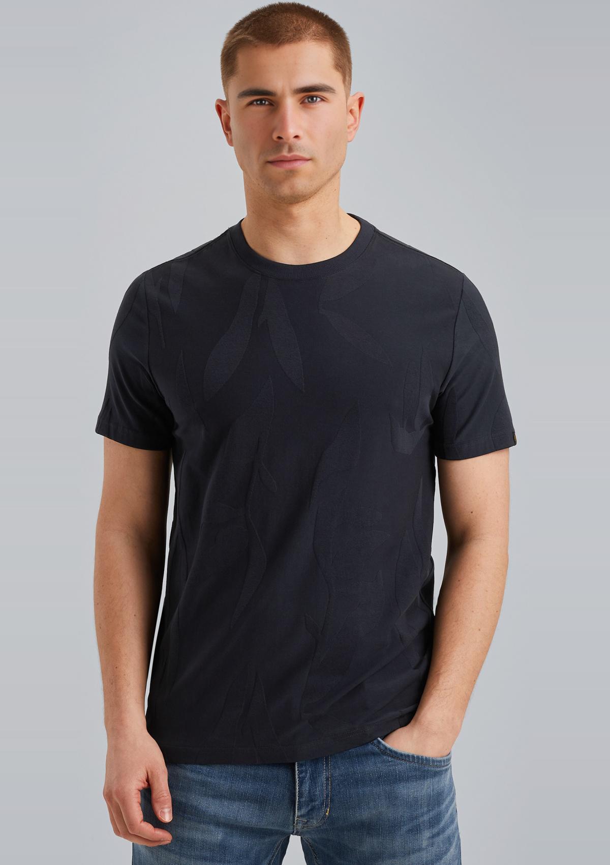 PTSS2505579 5281 | T-Shirt mit Jacquardmuster