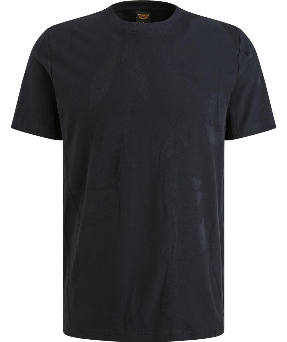 PTSS2505579 5281 | T-Shirt mit Jacquardmuster